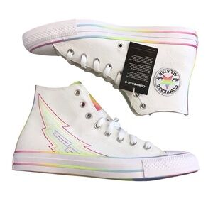 Converse Women’s 13.5 / Men’s 11.5 NWOT  Chuck Taylor Pride High Sneakers Shoes